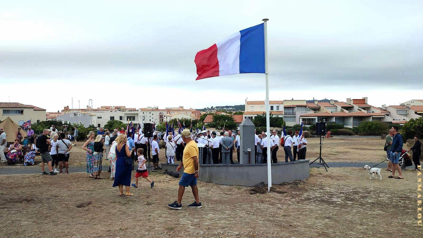 1 Cap Agde - 15 Aout 2023 -  Stele Medailles Militaires - Anniversaire 60 ans (14).jpg